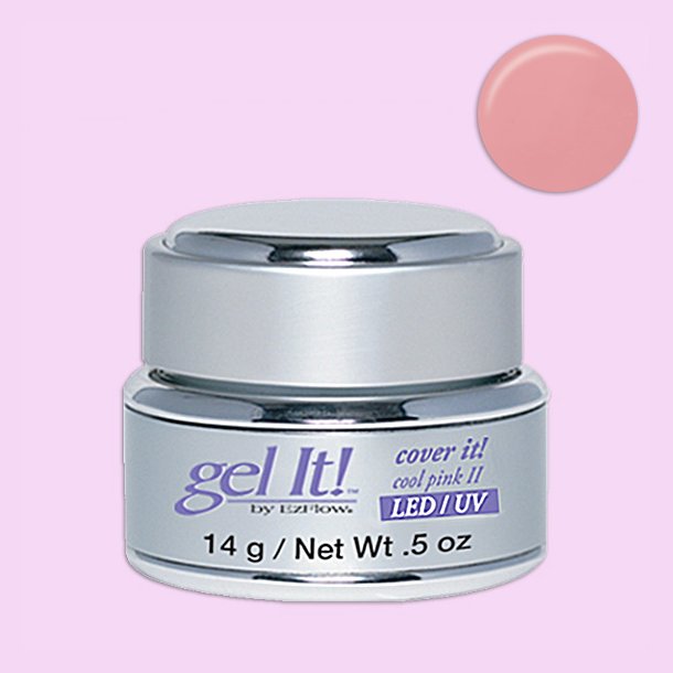 Cool Pink II Cover Gel 14 ml. &middot; UV/LED &middot; EzFlow