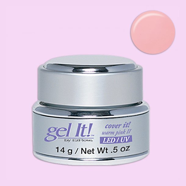 Warm Pink II Cover Gel 14 ml. &middot; UV/LED &middot; EzFlow