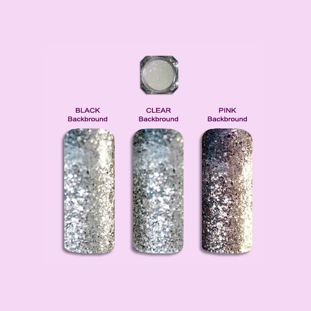 Pure Silver Crystals 3 ml. &middot; Diamond Dust Pigment